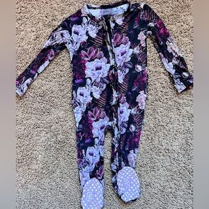 Little Bum Bums Floral Footie